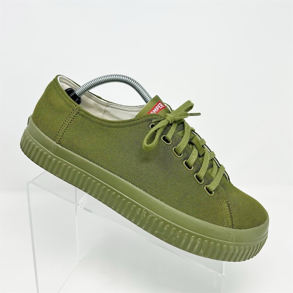 Camper Peu Roda Men's Sneakers Green Low Top Lace-Up Lightweight Cushioned 43